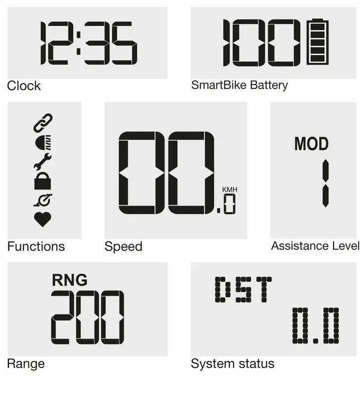 Pulsar One 2.1 Display Ant  für x35 x20 Motor