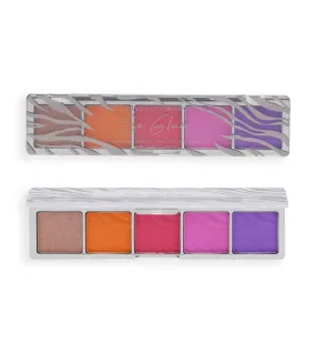 Revolution Pro - Paleta de sombras Glam - So Glam Zebra Brights