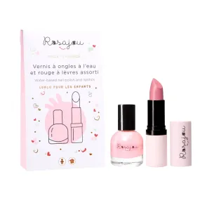 ROSAJOU  Duo vernis & Rouge à lèvres Ballerine