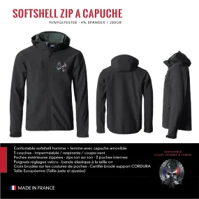 Softshell Zip à Capuche IPA 78