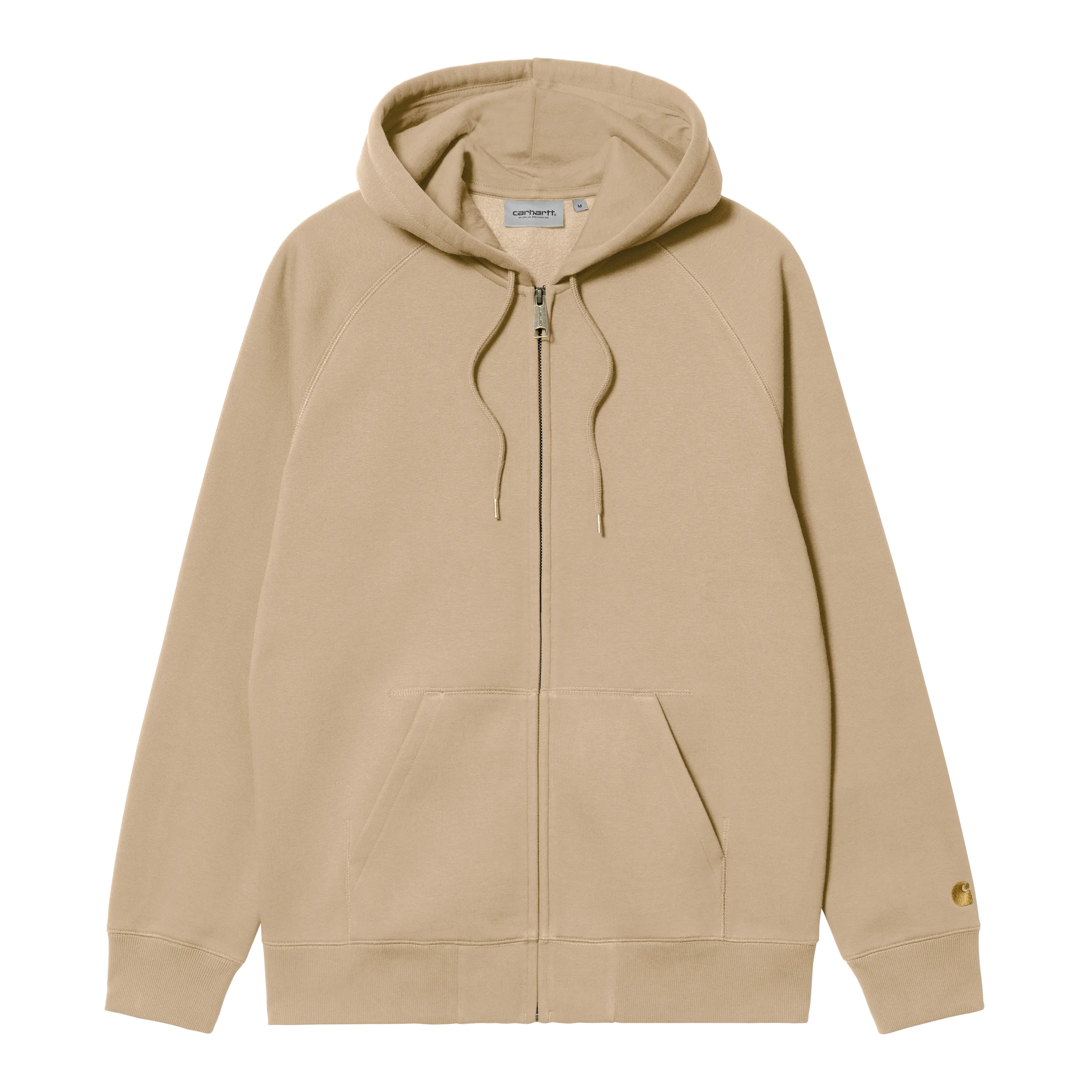 SWEAT CAPUCHE CHASE ZIP SABLE / CARHARTT WIP