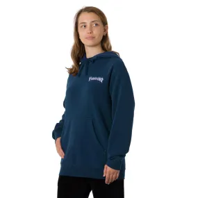 SWEAT FEMME SANTA CRUZ X THRASHER FLAME DOT HOOD NAVY