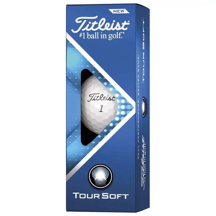 Titleist Balles Tour Soft Blanche (boite de 12)