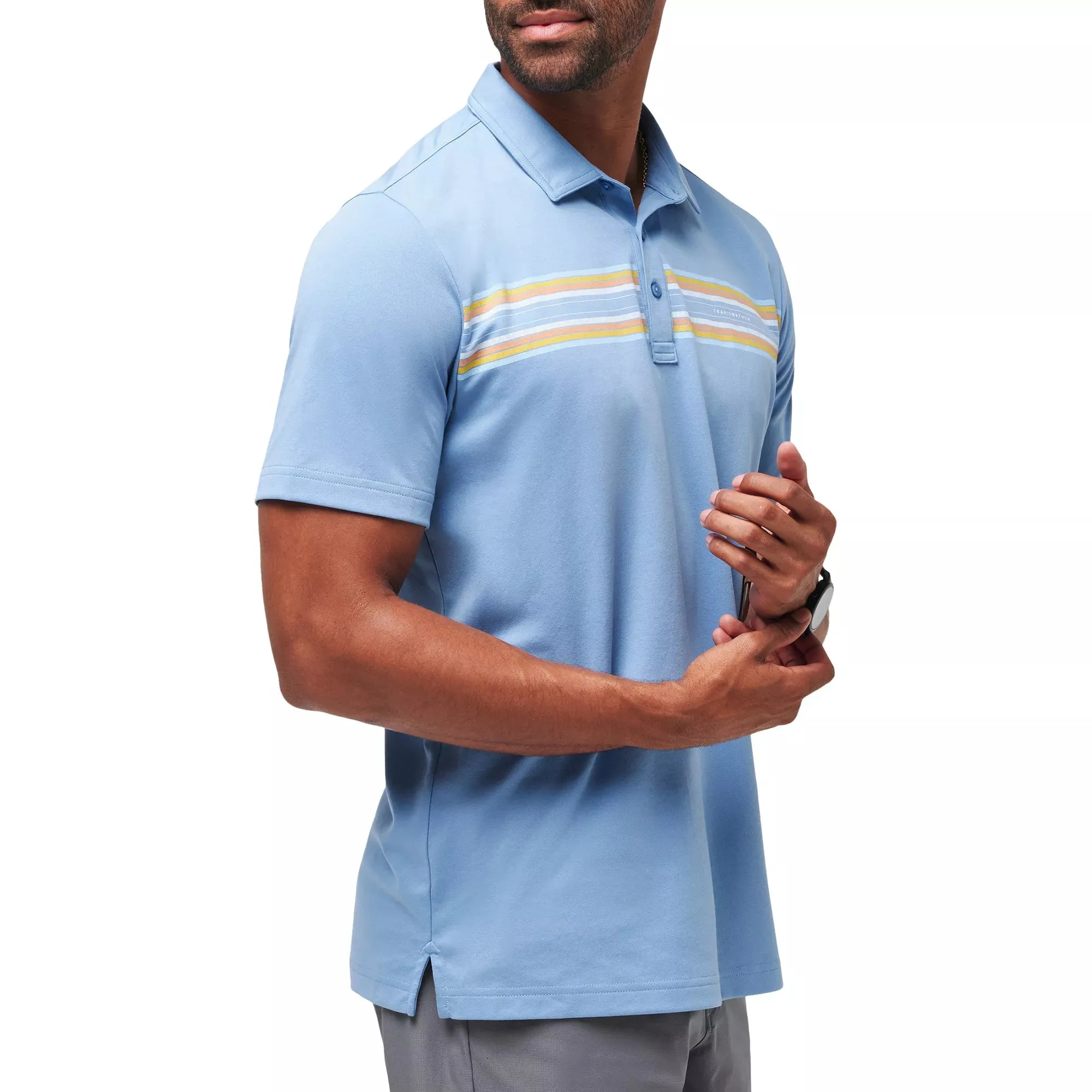 Travis Mathew Coral Beds Polo