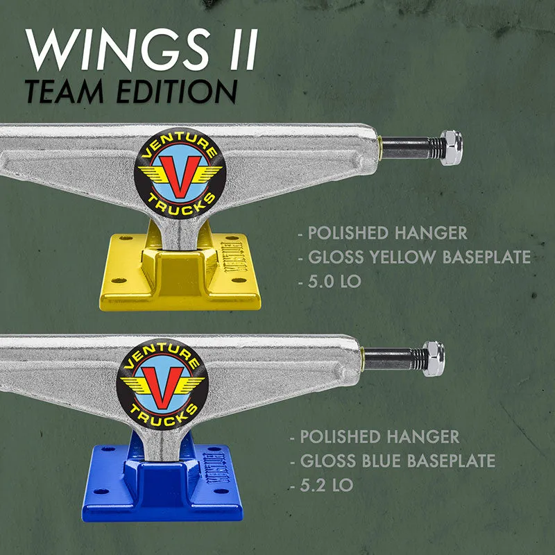 Venture truck low wings II (5.0 et 5.25)