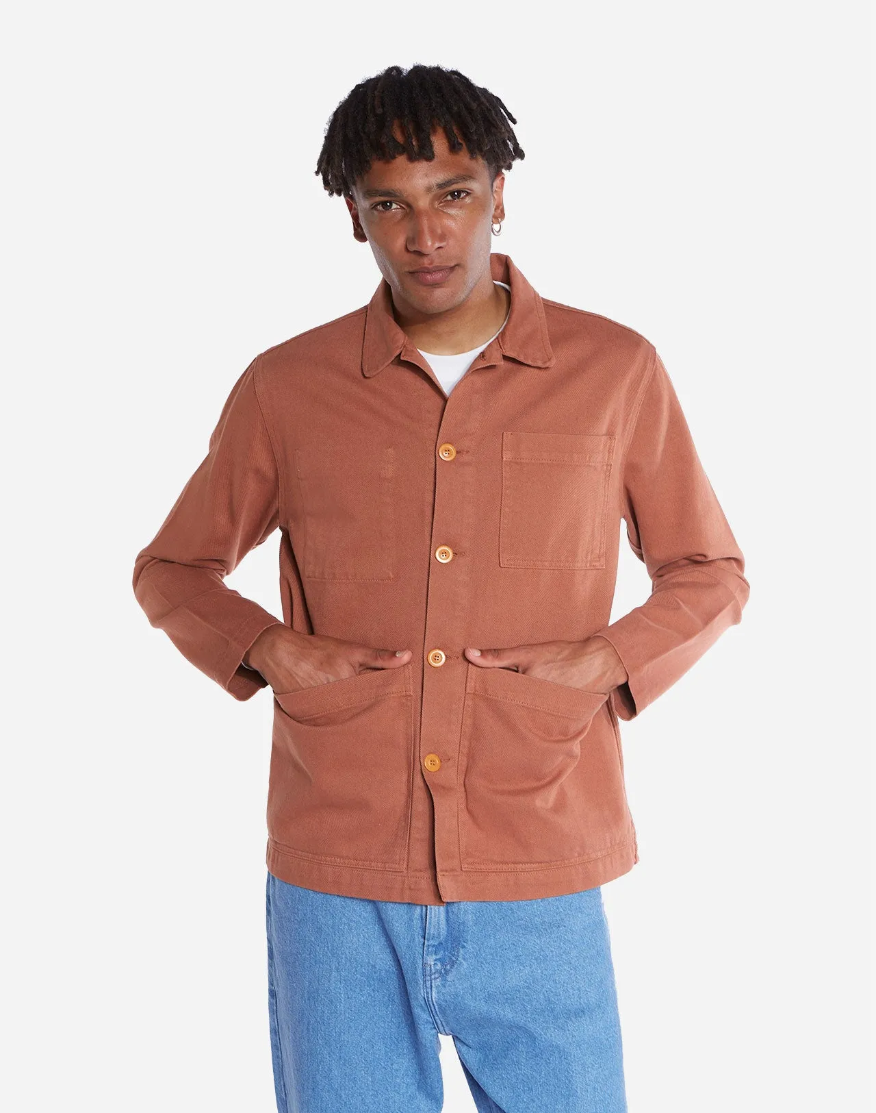 VESTE CHUCALESCUE TERRACOTA SIENNE ORANGE / OLOW