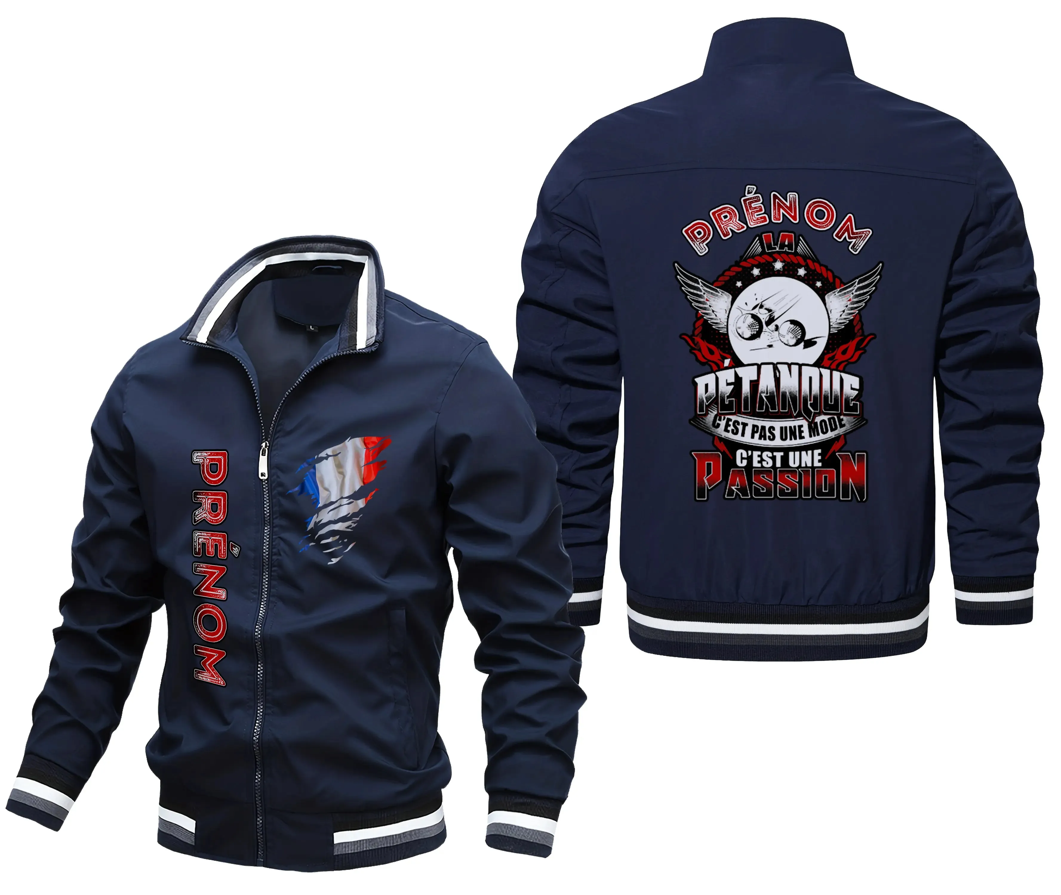 Veste De Pétanque Personnalisée, La Pétanque C'est Pas Une Mode, C'est Une Passion, Cadeau Idéal Bouliste - CT07092360