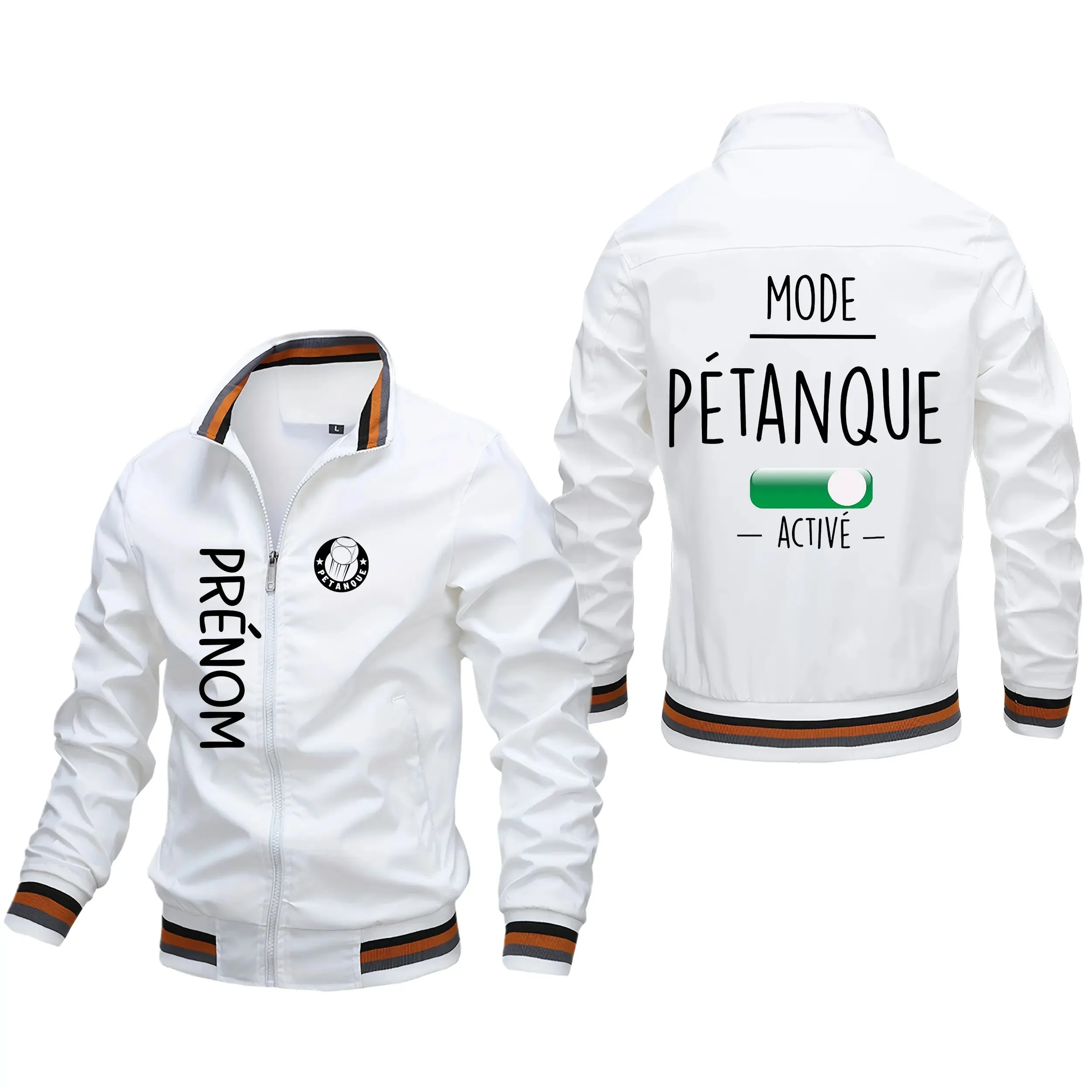 Veste De Sport Pétanque, Mode Pétanque Active, Cadeau Personnalisé Pour Bouliste - CT10092355