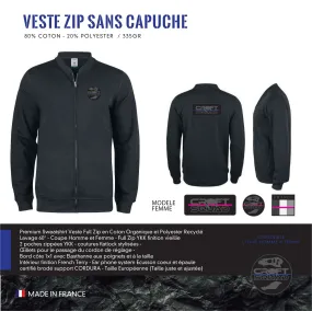 Veste Zip Sans Capuche CROFT SQUAD