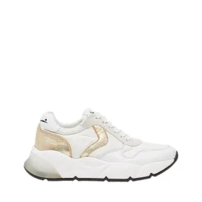 VOILE BLANCHE SNEAKERS 0012014988.01.1N03 SHEEL VIT-NYLON BIANCO-PLATINO