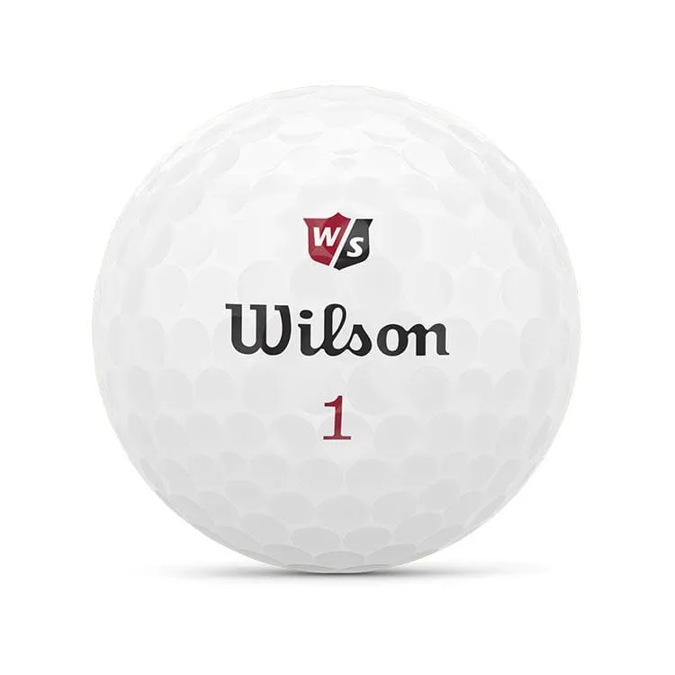 Wilson Balles DUO Soft Plus blanche (Boite de 12)